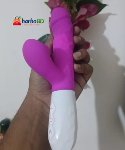 G-Spot Masseger Automatic Up & Down With Vagina Sucking Vibrator 9 Inch | Rechargeable Korean Quality | HarboBD