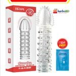Funda Crystal Gripped Dragon Condom 6 Inch | Premium Silicone Sleeve | HarboBD