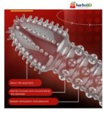 Funda Crystal Gripped Dragon Condom 6 Inch | Premium Silicone Sleeve | HarboBD - Image 3