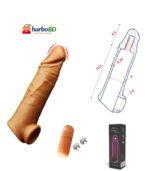 RAINFORCE Sleeve Tropical Vibration Silicone Condom 6 Inch | Premium Silicone Sleeve | HarboBD - Image 2