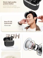 VNC-300 Bluetooth Earbuds | Ultra-Low Latency ANC + ENC AI Headset | HarboBD - Image 4