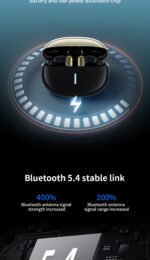 VNC-300 Bluetooth Earbuds | Ultra-Low Latency ANC + ENC AI Headset | HarboBD - Image 9