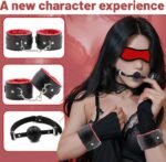 Pretty Fluffy BDSM Ankle Cuffs For Couple | Premium Adjustable Ankle Cuffs | HarboBD - Image 3