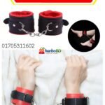 Pretty Fluffy BDSM Ankle Cuffs For Couple | Premium Adjustable Ankle Cuffs | HarboBD
