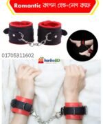 Pretty Fluffy BDSM Ankle Cuffs For Couple | Premium Adjustable Ankle Cuffs | HarboBD
