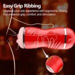 2 in 1 Double Side Mouth+Vegina Masturbator Cup | Premium TPE Reusable Cup | HarboBD - Image 4