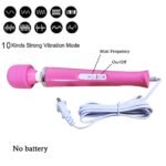 USB charge 10 Speed Body Vibrator AV Stick Female G Spot Powerful Handhold| Premium Waterproof Massager | HarboBD - Image 6