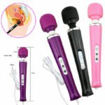 USB charge 10 Speed Body Vibrator AV Stick Female G Spot Powerful Handhold| Premium Waterproof Massager | HarboBD - Image 10