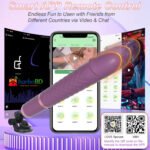 App Model Telescopic Up-Down Rechargeable Massager For Women | Premium Silicone | HarboBD - Image 4