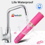 App Model Telescopic Up-Down Rechargeable Massager For Women | Premium Silicone | HarboBD - Image 5