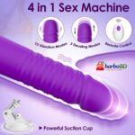 App Model Telescopic Up-Down Rechargeable Massager For Women | Premium Silicone | HarboBD - Image 8
