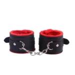 Pretty Fluffy BDSM Ankle Cuffs For Couple | Premium Adjustable Ankle Cuffs | HarboBD - Image 5